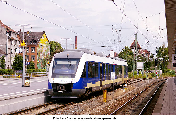 Die Eurobahn in Hildesheim Hbf