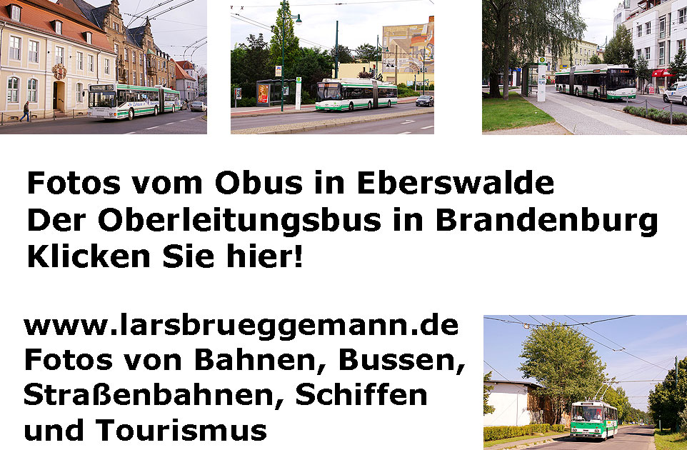 Fotos vom Obus (Oberleitungsbus) in Eberswalde - klicken Sie hier!