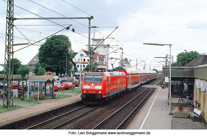DB Baureihe 146 - im Bahnhof Vechelde