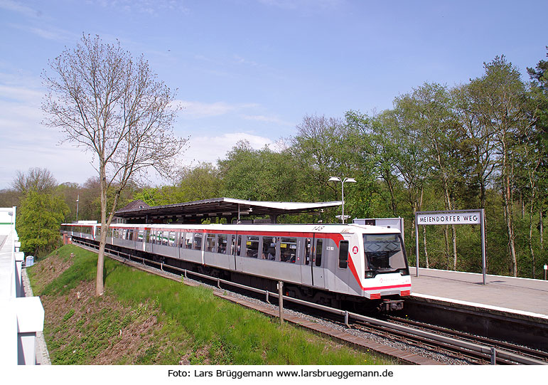U-Bahn Haltestelle Meiendorfer Weg