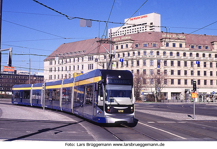 Straßenbahn Leipzig - Niederflurwagen
