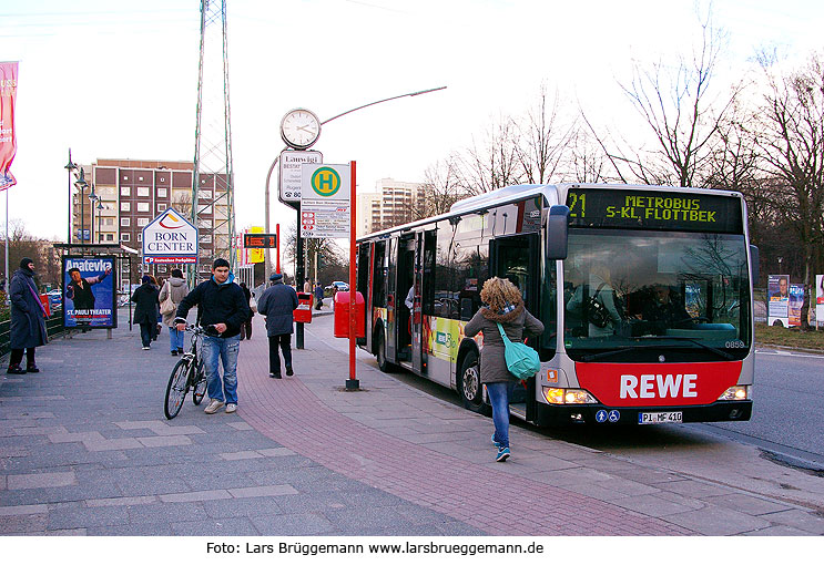 Buslinie 21 - PVG Bus - Osdorfer Born