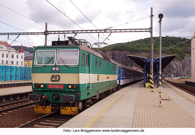 Bahnhof Usti nad Labem - Aussig in Böhmen