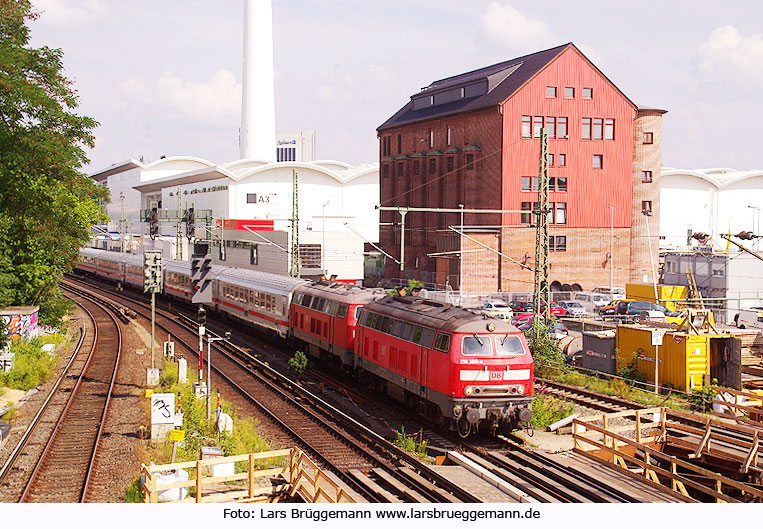Die DB Baureihe 218 auf der Hamburger Verbindungsbahn