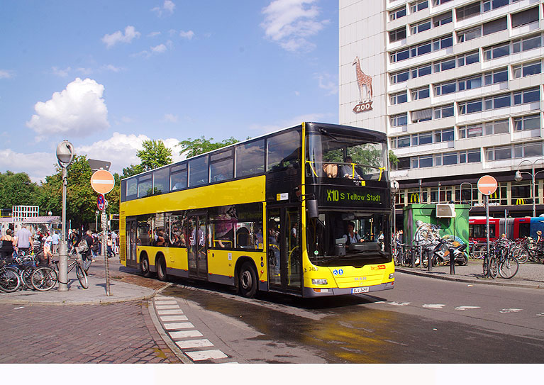 Doppeldeckerbus in Berlin - Ein Wahrzeichen in Berlin