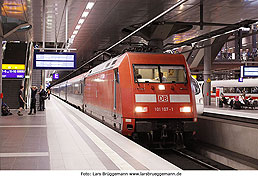 Foto DB Baureihe 101 in Berlin Hbf