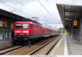 DB Baureihe 112 / 114 in Schwerin Hbf