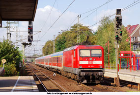 DB Baureihe 112 - Lok 112 153 in Elmshorn