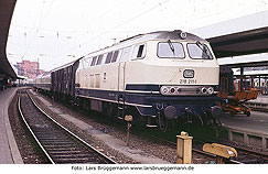 DB Baureihe 218 - Nürnberg Hbf