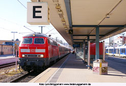 DB Baureihe 218 - Hildesheim Hbf - Lok 218 450-5