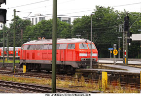 DB Baureihe 218 Hannover Hbf