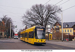 Straßenbahn Dresden am Wasaplatz