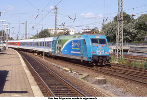 DB Baureihe 101 in Hamburg Hbf - Lok 101 089-1