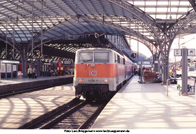 DB Baureihe 111 in Köln Hbf