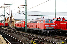 DB Baureihe 218 in Fulda