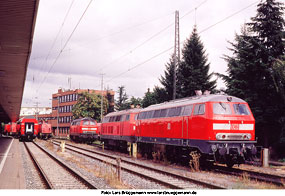 DB Baureihe 218 in Nürnberg Hbf - Foto: Lars Brüggemann - www.larsbrueggemann.de