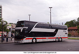 Ein IC Bus in Nürnberg