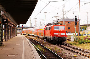 DB Baureihe 111 in Hagen Hbf