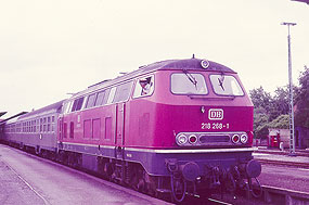 DB Baureihe 218 in Soltau - 218 268-1 - 218 821-7