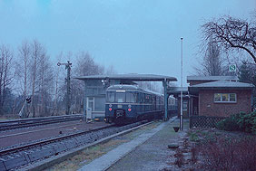 Der Bahnhof Sülldorf in Hamburg