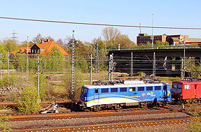 E-Lok Baureihe 140 in Hamburg-Harburg
