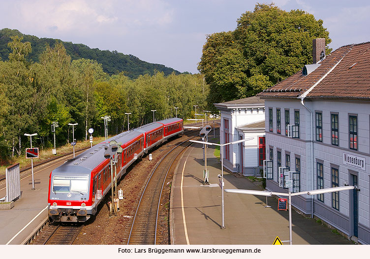Die DB Baureihe 628 im Bahnhof Vienenburg