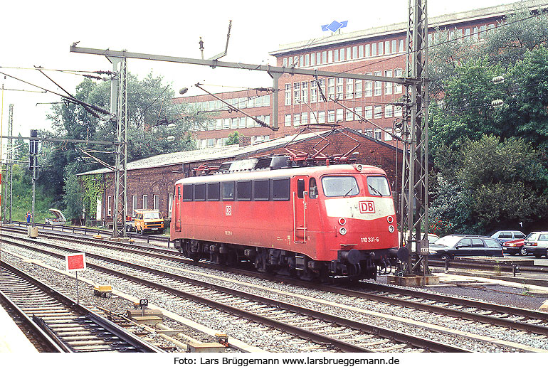 Die DB Baureihe 110 - Im Bahnhof Hamburg-Harburg