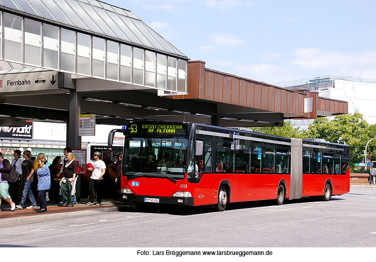 Verkehrsbetriebe Hamburg-Holstein - VHH Citaro Gelenkbus im Schienenersatzverkehr