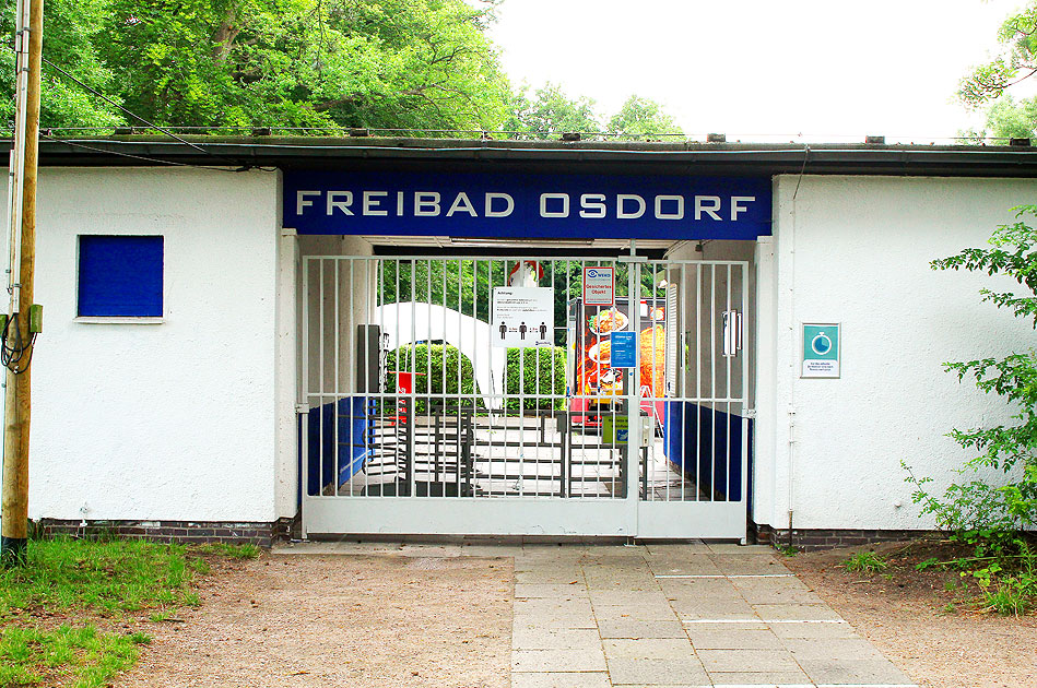 Das Freibad Osdorf in Hamburg