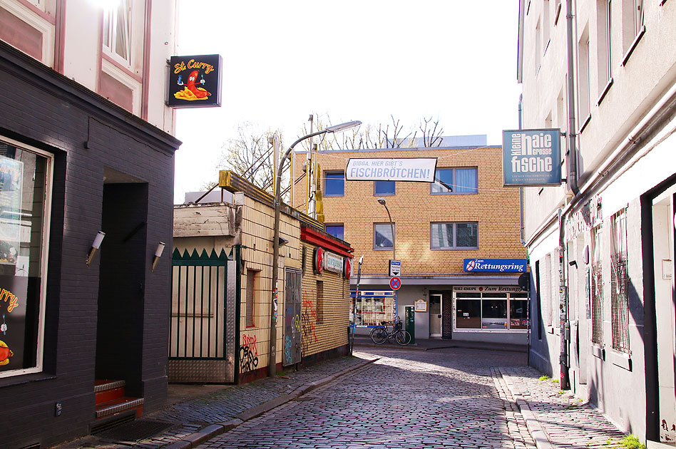 Die Querstraße auf St. Pauli in Hamburg