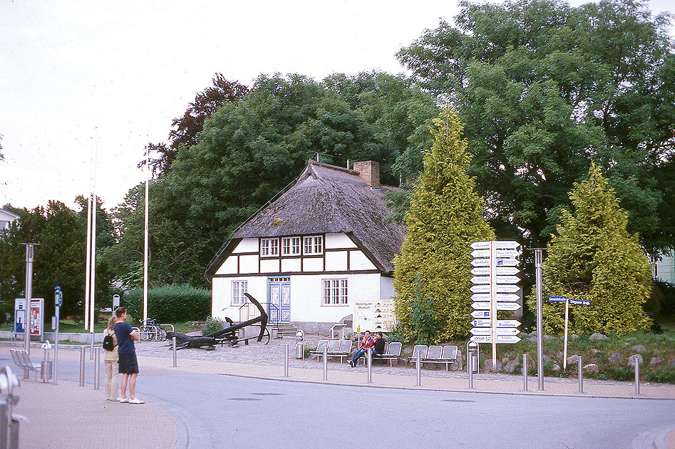 Das Mönchguter Heimatmuseum in Göhren auf Rügen an der Ostsee