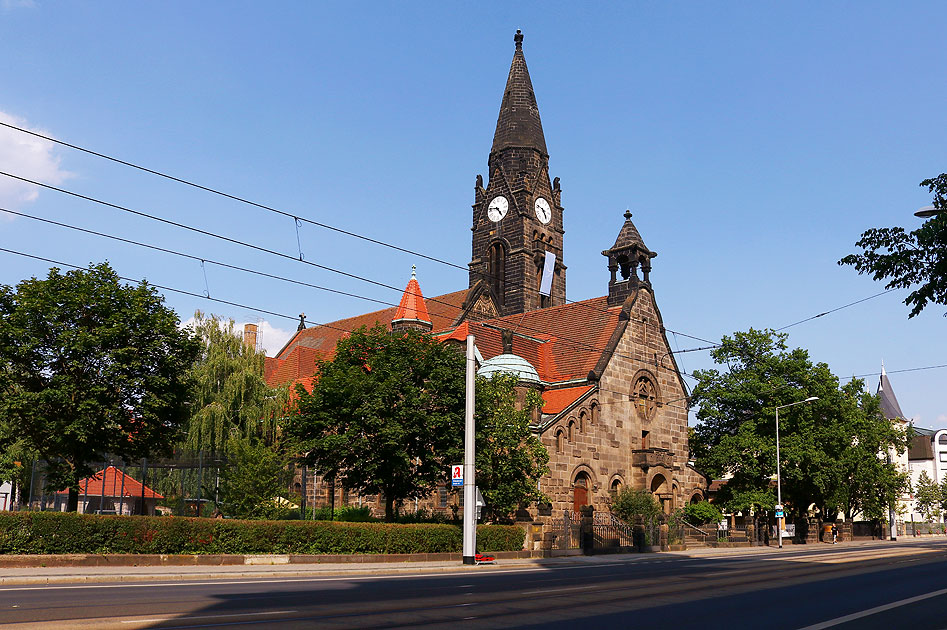 Die Versöhnungskirche in Dresden-Striesen