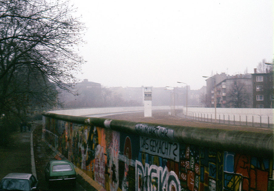 Die Berliner Mauer in Kreuzberg