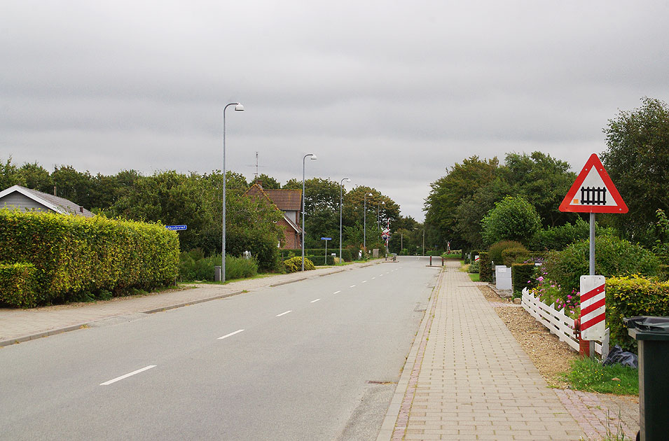 Der Kogsvej in Rejsby in Dänemark