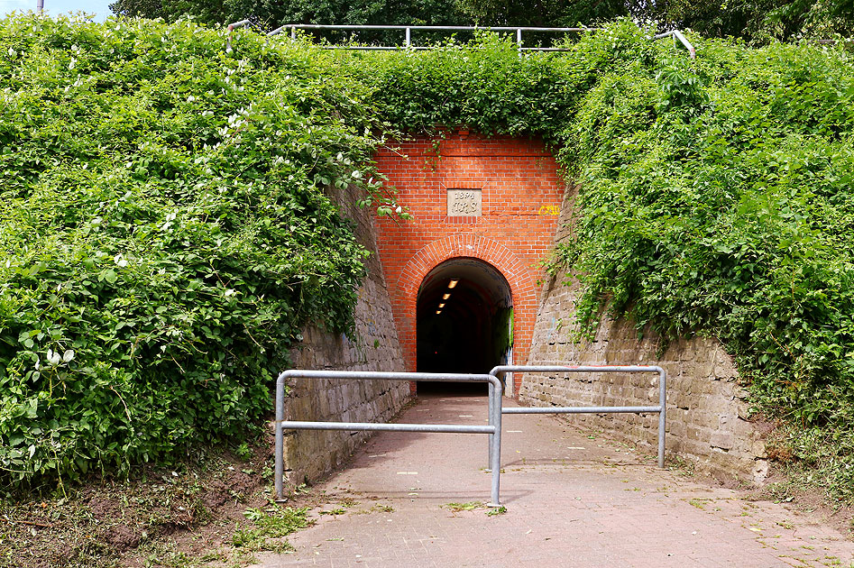 Schröders Elbschlosstunnel in Hamburg-Nienstedten
