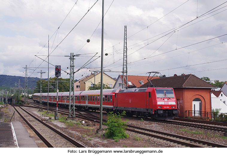 DB Baureihe 146 im Bahnhof Stuttgart Bad Cannstatt