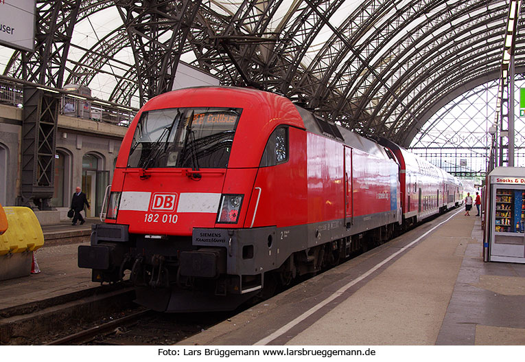 DB Baureihe 182 in Dresden Hbf