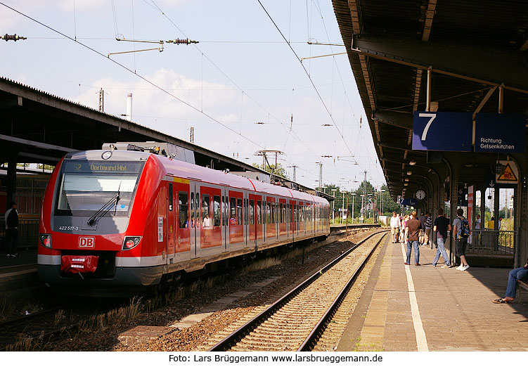DB Baureihe 422 - S-Bahn in Wanne-Eickel Hbf