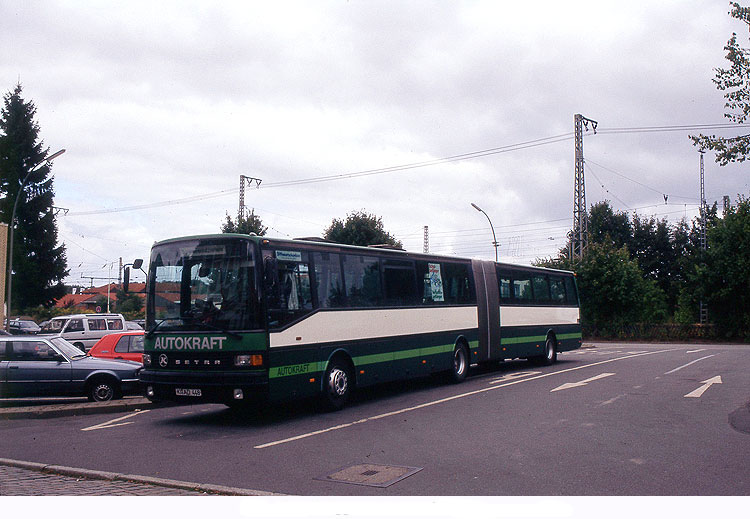 Autokraft Bus 448 von Setra auf dem ZOB in Elmshorn