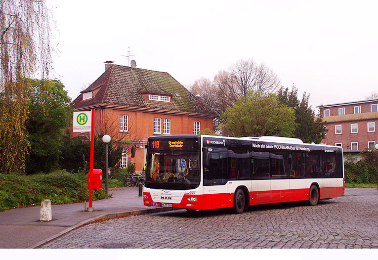 Hochbahn Bus U-Bahn Wandsbek-Gartenstadt
