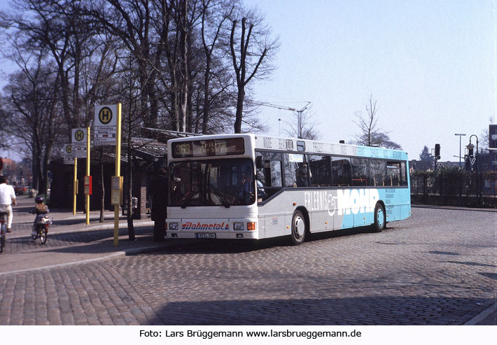 Dahmetal Bus am Bahnhof Ahrensburg
