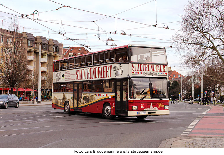 Stadtrundfahrt Bus in Dresden