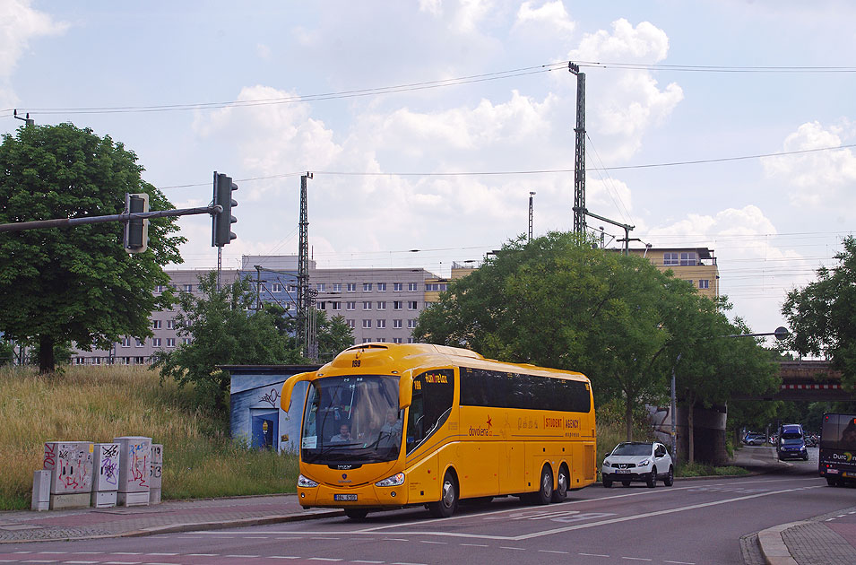 Fenrbus von Student Agency in Dresden