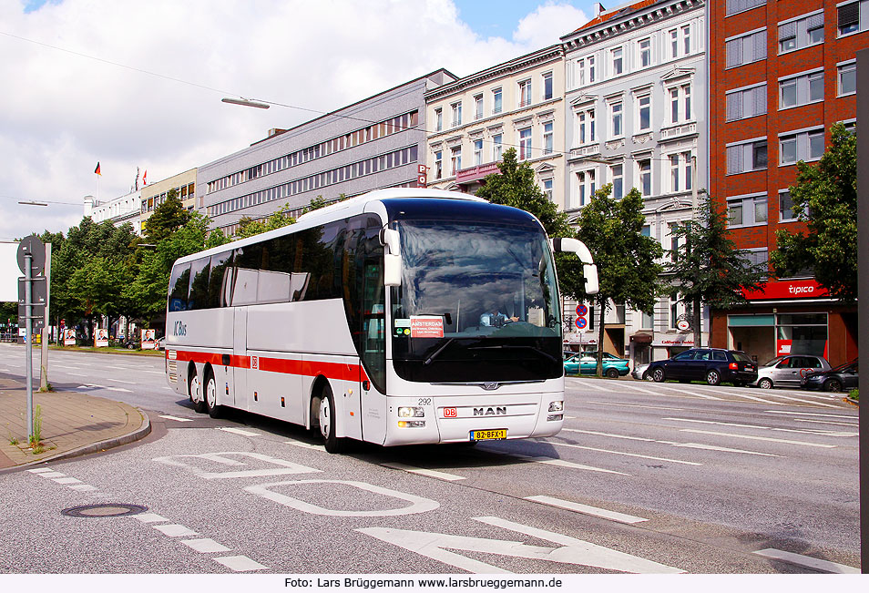 Ein IC Bus der LInie Hamburg - Amsterdam