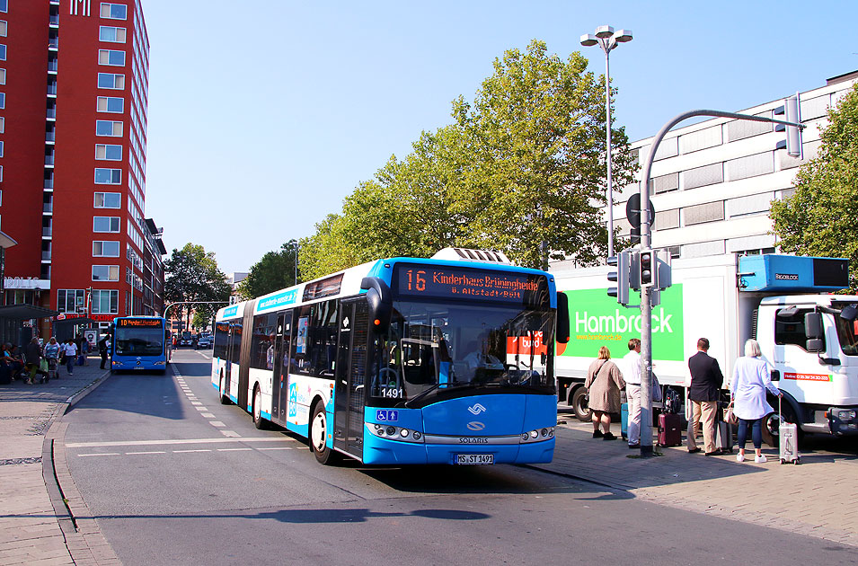 Ein Stadtbus in Münster