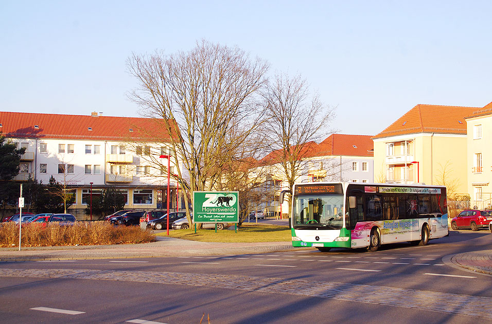 Ein VGH Stadtbus in Hoyerswerda