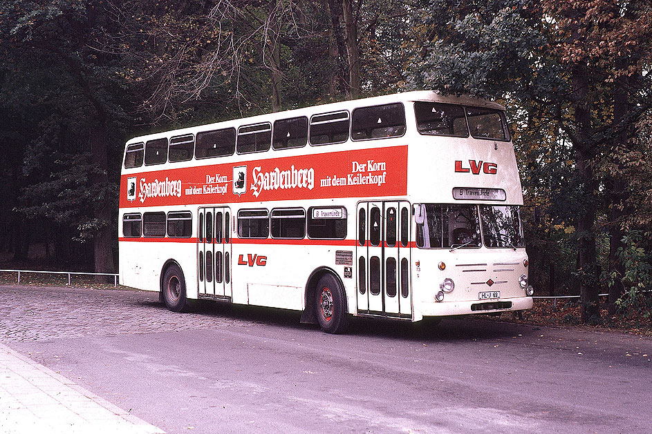 LVG Doppeldedckerbus - Lübeck-Travemünde Strandbahnhohf