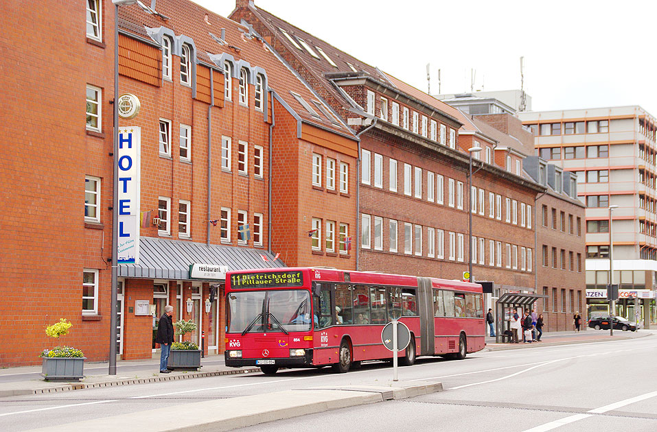 Ein KVG Stadtbus in Kiel