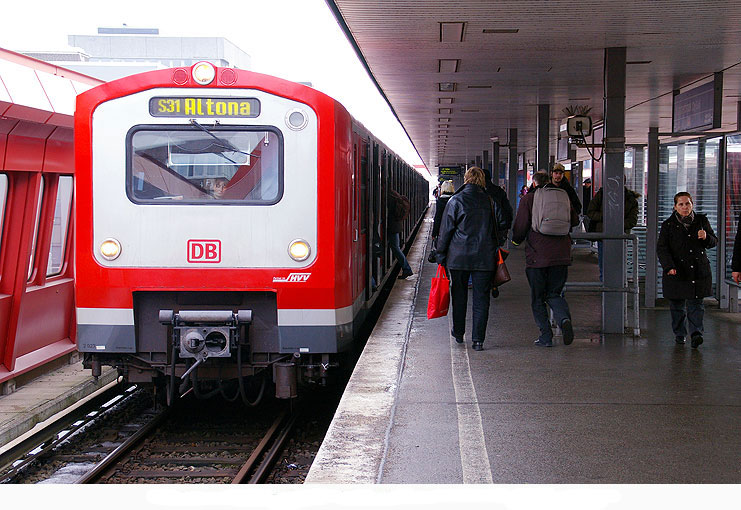 S-Bahn Bahnhof Hamburg Hammerbrook