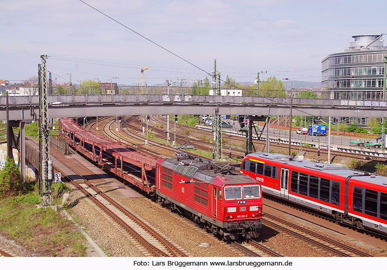 DB Baureihe 180 - Lok 180 015-0 - Dresden Hbf
